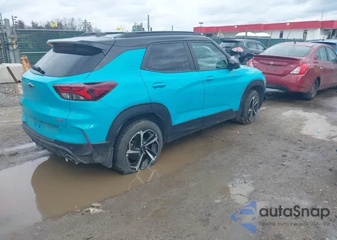 2021 Chevrolet Trailblazer Awd Rs from USA, damaged, VIN KL79MUSL1MB129351